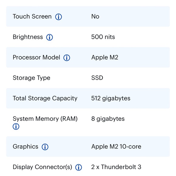 2023 MacBook Air 15” 8gb, 512gb, starlight, New, with box, charger, Apple care - Picture 4 of 4